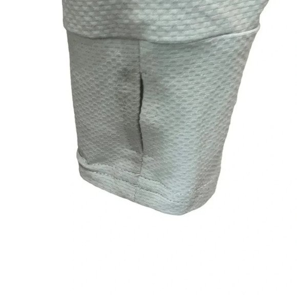 Light Green Hoodie Waffled Texture New Top - Picture 4 of 4